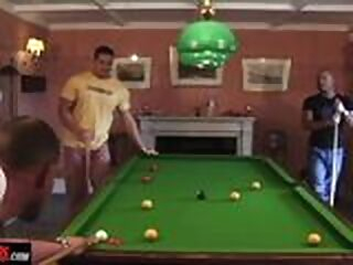 Alphamales.com - Pool Hall Fuck pool gay alphamales